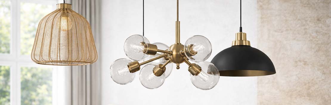 Osvětlení — lampy, lustry a stropní svítidla do domu