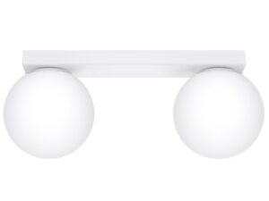 Miniatura 1 - Dvě LED koule na bílém pozadí – čelní pohled