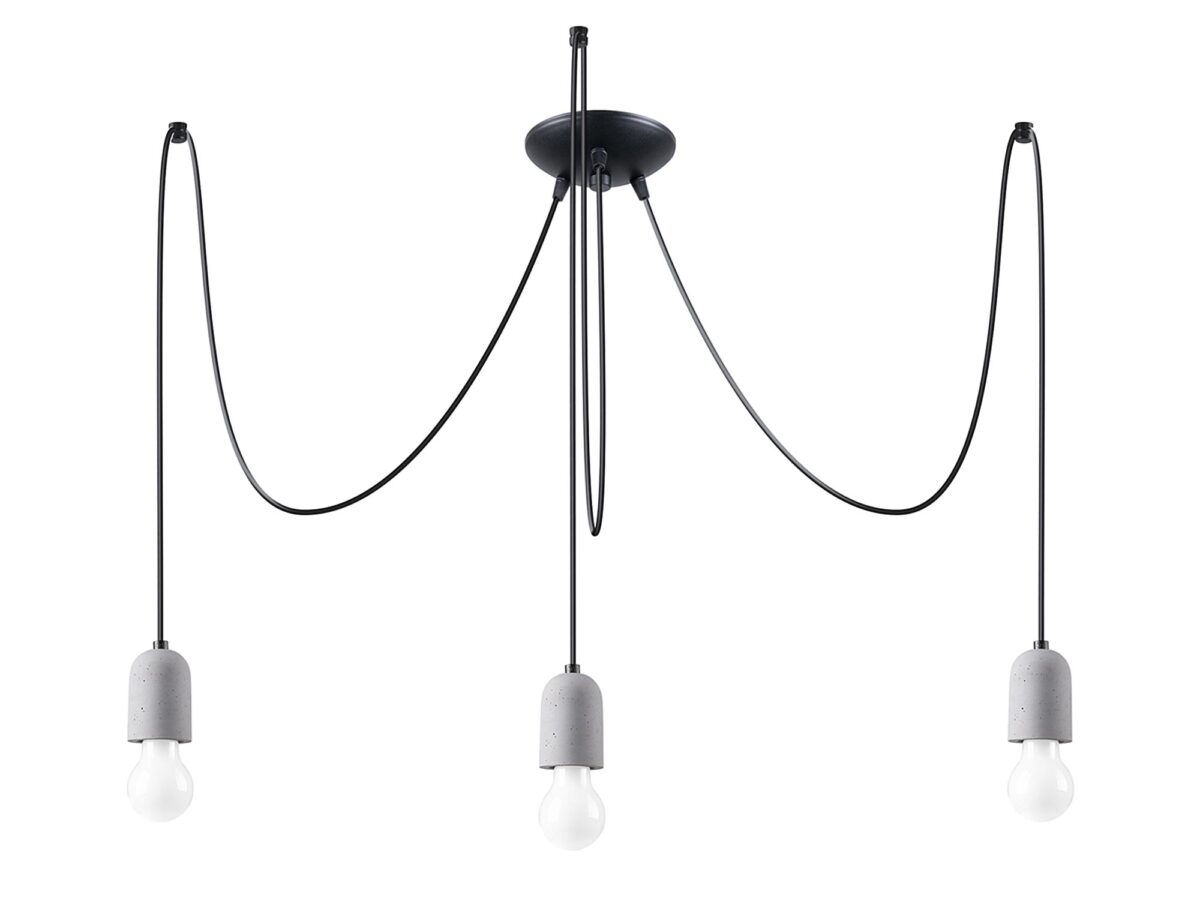 Lustr LED SOLARO 3 E27 3x15W