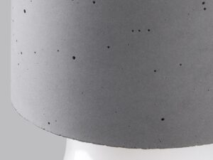 Miniatura 3 - Surová oprawka betonová s mléčnou žárovkou LED