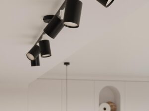 Miniatura 4 - Lampa typu spot track light s černými reflektory