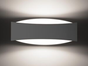 Miniatura 2 - Bílé LED nástěnné svítidlo s efektem dvojité světelné vlny