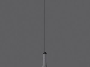 Miniatura 3 - Betonové závěsné svítidlo v minimalistickém interiéru
