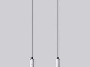 Miniatura 2 - Závěsná lampa se dvěma betonovými stínidly, loftový styl
