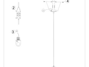 Miniatura 9 - Návod k montáži lampy z geometrycznym stínidlem