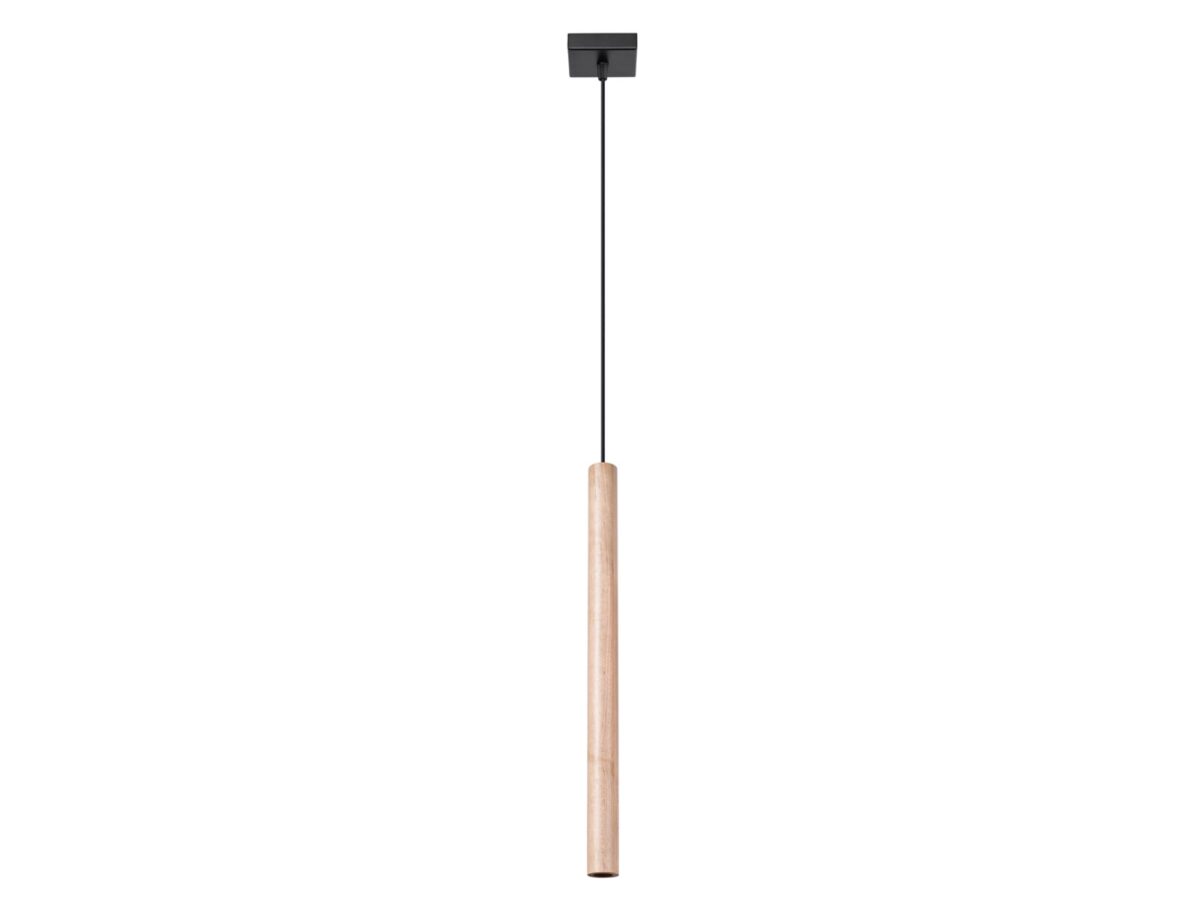 Přírodní dřevěná závěsná lampa 3,5/50 ARBOR 1