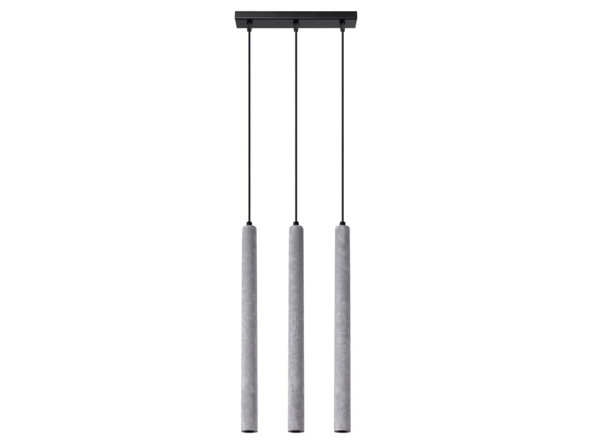 Moderní betonová závěsná lampa TULOS ARBOR 3L