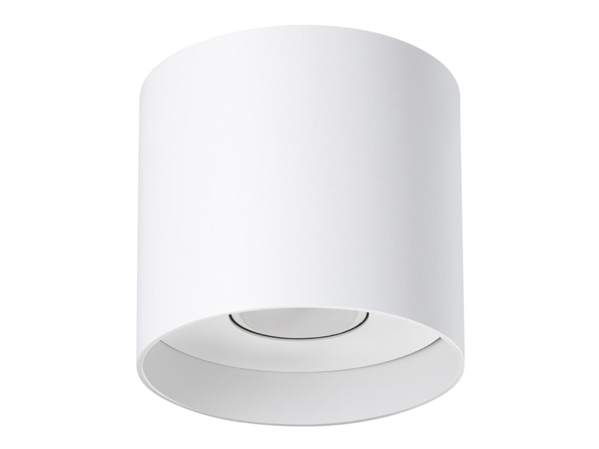 Minimalistické hliníkové stropní svítidlo DUOMO BIANCO