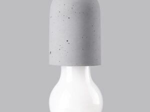 Miniatura 4 - Lampa z betonu architektonicznego z žárovkou E27 závěsnou na kabelu