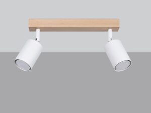 Miniatura 1 - Minimalistická oprawa se dvěma bílými reflektory LED