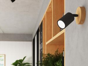 Miniatura 6 - Detail na černou lampu nástěnnou