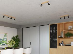 Miniatura 8 - Moderní kuchyně s černými reflektory na suficie