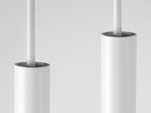 Miniatura 4 - Detail na upevnění bílé tubusy LED z przewodem